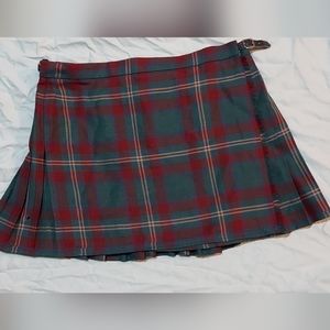 Vintage Highland Home Industries Scottish Womens Kilt Skirt